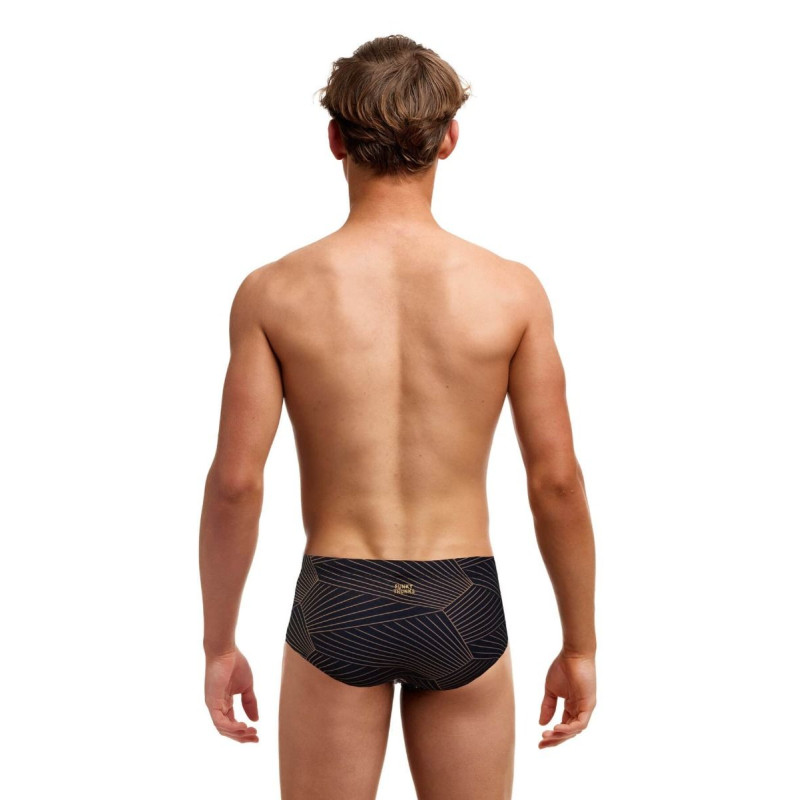 Дитячі спортивні плавки для плавання Funky Trunks Boy's Gold Weaver (FTS015B7194326) Розмір 26
