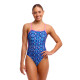 Жіночий спортивний купальник Funkita Ladies Blue Viper (FKS038L7214508) Розмір 8