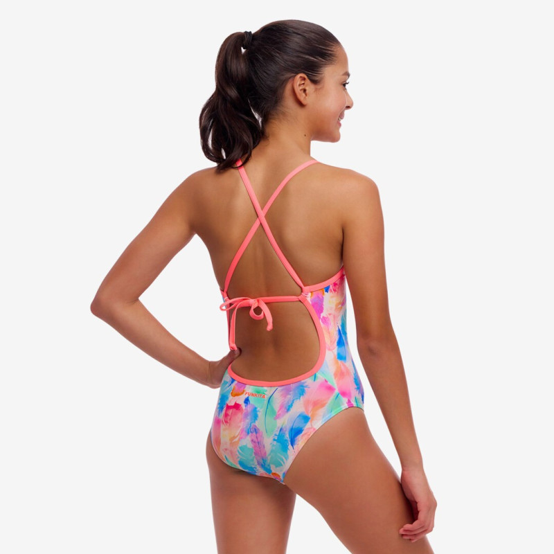 Дитячий спортивний купальник Funkita Girl's Tickle Pink (FKS036G7215512) Розмір 12