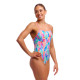 Жіночий спортивний купальник Funkita Ladies Tickle Pink (FKS036L7215506) Розмір 6