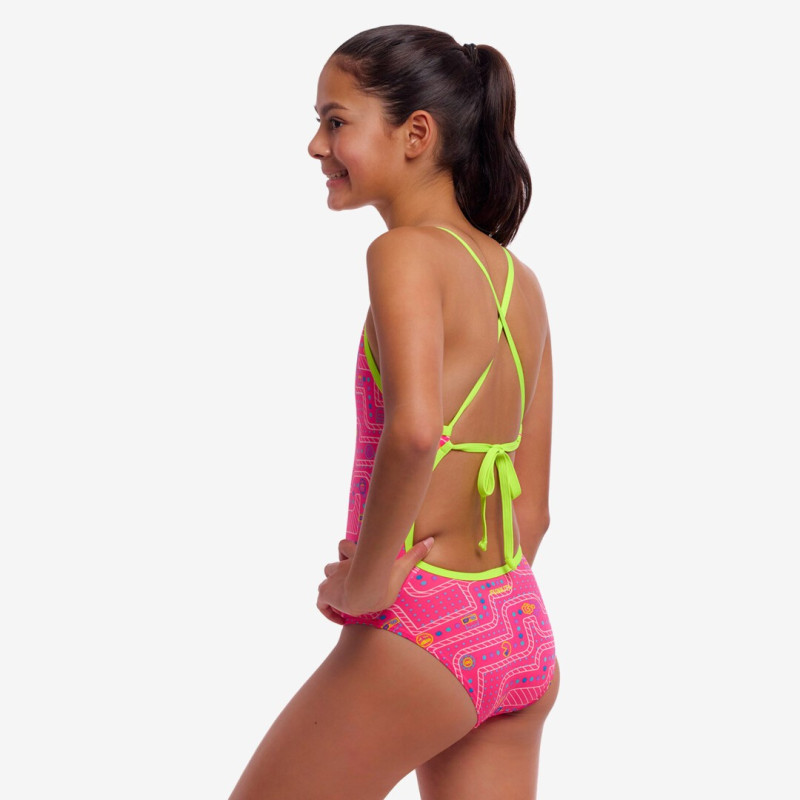 Дитячий спортивний купальник Funkita Girl's Packed Pink (FKS036G7207512) Розмір 12