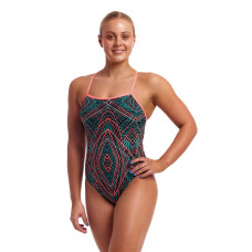 Жіночий спортивний купальник Funkita Ladies Spiro Mint (FKS073L7209512) Розмір 12
