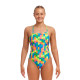 Жіночий спортивний купальник Funkita Ladies Blocked Dotty (FKS036L7180108) Розмір 8