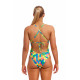 Жіночий спортивний купальник Funkita Ladies Blocked Dotty (FKS036L7180108) Розмір 8