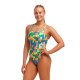 Жіночий спортивний купальник Funkita Ladies Blocked Dotty (FKS036L7180108) Розмір 8
