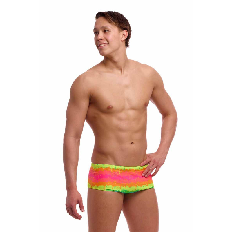 Чоловічі спортивні плавки для плавання Funky Trunks Men's Melting Mayhem (FTS015M7215430) Розмір 30