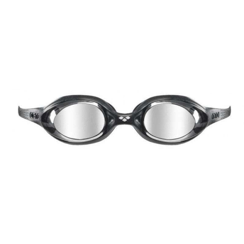 Детские очки для плавания Arena Spider JR Mirror (1E362-056) зеленые, 6-12 лет