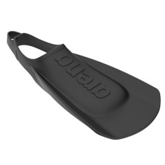 Ласти короткі для плавання з відкритою пʼятою Arena FINS ADULT (006985-100) розмір 42-43, чорний 