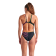 Жіночий купальник Arena One Stream Swimsuit (008953-560) розмір 36 чорний