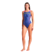 Жіночий купальник Arena SPIDER WEB SWIMSUIT V BACK (007988-890) синій, розмір 38