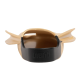 Ласты для плавания короткие с открытой пяткой Arena POWERFIN PRO II (006151-200) золотые, размер 46-47