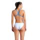 Женский купальник Arena AIRBRUSH SWIMSUIT CHALLENGE BACK (008598-810) размер 38 белый