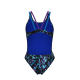 Жіночий купальник Arena Rockin Swimsuit Swim Tech (008159-889) розмір 38 синій