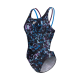 Жіночий купальник Arena Rockin Swimsuit Swim Tech (008159-889) розмір 38 синій