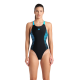 Жіночий купальник Arena Openings Swimsuit V Back (008063-580) розмір 42 чорний