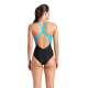 Жіночий купальник Arena Openings Swimsuit V Back (008063-580) розмір 42 чорний