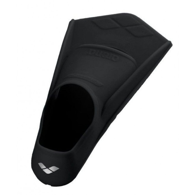 Короткие ласти для плавания с закрытой пяткой Arena POWERFIN (95218-051) размер 39-40, черные