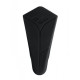 Короткие ласти для плавания с закрытой пяткой Arena POWERFIN (95218-051) размер 39-40, черные