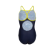Дитячій купальник Arena Girl's Daly Swimsuit Light Drop Back (003294-903) синій розмір 10-11 років