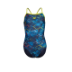 Дитячій купальник Arena Girl's Daly Swimsuit Light Drop Back (003294-903) синій розмір 10-11 років