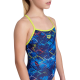 Дитячій купальник Arena Girl's Daly Swimsuit Light Drop Back (003294-903) синій розмір 10-11 років