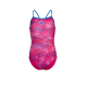 Детский купальник Arena Girl's Daly Swimsuit Light Drop Back (003294-980) розовый размер 10-11 лет