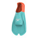 Короткие ласты для плавания с закрытой пяткой SPEEDO Biofuse Training Fin Turquoise/Red (8-0884116243) размер 37-38