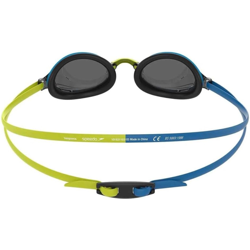 Окуляри для плавання Speedo VENGEANCE GOG AU (8-11322G791) блакитно жовті