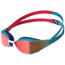 Окуляри для плавання змагальні Speedo Fastskin Hyper Elite Mirror (8-1282116836) зелений червоний