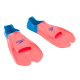Короткі ласти для плавання із закритою п'ятою SPEEDO TRAINING FIN ORANGE-BLUE (8-08841F960) розмір 35-36