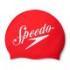 Шапочка для плавания SPEEDO Slogan Silicone Swim Cap (8-0838514614) красная