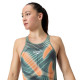 Стартовый женский гидрак для плавания Speedo Womens Fastskin LZR Pure Valor 2.0 Openback Kneeskin с открытой спиной (8-15859H786) зеленый размер 25