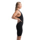 Стартовый женский гидрак для плавания Speedo Womens Fastskin LZR Pure Valor 2.0 Openback Kneeskin с открытой спиной (8-158590001) чорный размер 25
