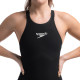 Стартовый женский гидрак для плавания Speedo Womens Fastskin LZR Pure Valor 2.0 Openback Kneeskin с открытой спиной (8-158590001) чорный размер 25