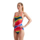 Жіночий купальник Speedo Womens Allover Fixed Crossback Swimsuit (8-1284716785) розмір 36 кольоровий
