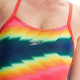 Женский купальник Speedo Speedo Womens Allover Fixed Crossback Swimsuit (8-1284716785) размер 38 цветной