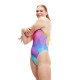 Женский купальник Speedo Womens Allover Digital Tie Back Swimsuit (8-1284116631) размер 34 цветной