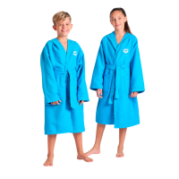 Дитячій халат з мікрофібри унісекс Arena ZEAL JUNIOR ROBE (009042-810) 12-13 років блакитний