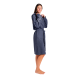 Халат з мікрофібри Arena Zeal Robe (009032-710) розмір XL, темно-синій 