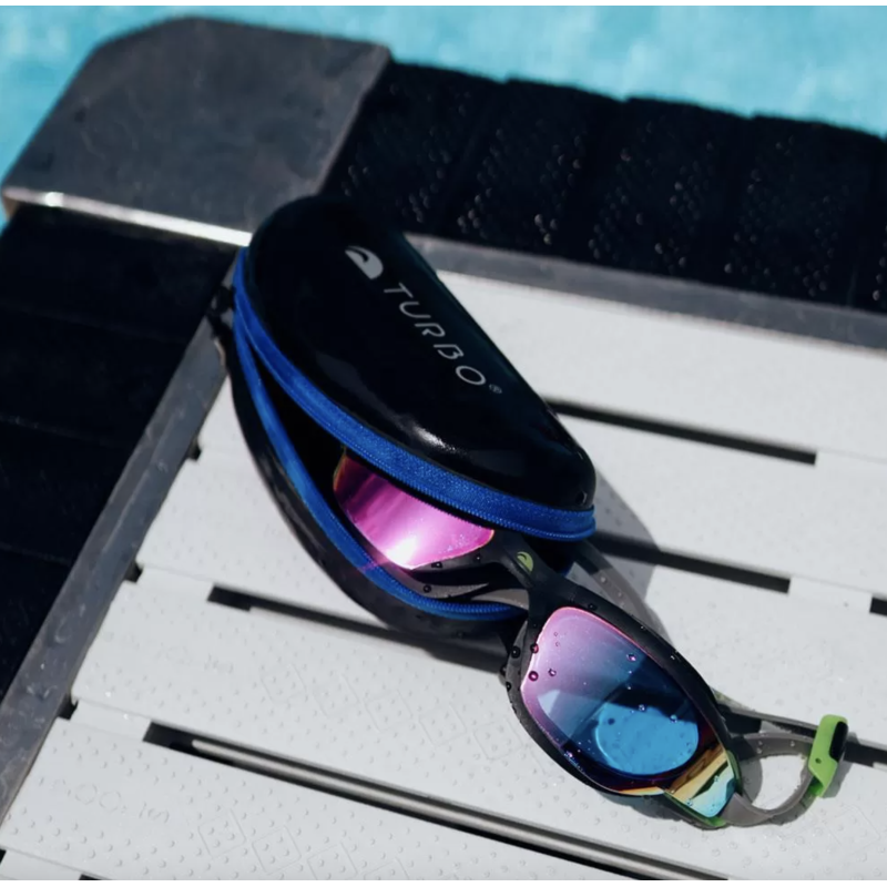 Чохол для окулярів з плавання Turbo Swim Funda De Gafas чорний (93014-0009) синій