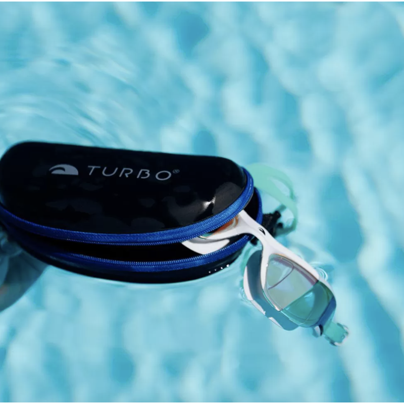 Чохол для окулярів з плавання Turbo Swim Funda De Gafas чорний (93014-0009) синій