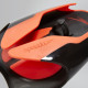 Лопатки для плавання Speedo Fastskin Hand Paddle Чорно-червоні (8-10868B441)