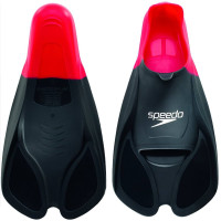 Короткие ласты для плавания с закрытой пяткой SPEEDO TRAINING FIN ORANGE-BLUE (8-088413991) размер 37-38