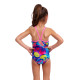 Дитячий купальник для плавання Funkita Toddler Girl's Printed One Piece Sting Stung (FKS022G7206504) на 4 роки синій  
