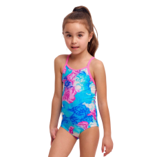 Дитячий купальник для плавання Funkita Toddler Girl's Printed One Piece Cloud Street (FKS022G7207805) на 5 років синій  