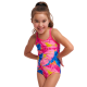 Дитячий купальник для плавання Funkita Toddler Girl's Printed One Piece Just Jungle (FKS022G72081) на 5 років синій  