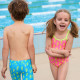 Дитячий купальник для плавання Funkita Toddler Girl's Printed One Piece Stunner (FKS022G72085) на 5 років рожевий