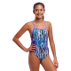 Дитячий купальник Funkita Girl's Single Strap One Piece Fly Dye (FKS030G72159) розмір 12 фіолетовий