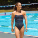 Жіночий купальник Funkita Ladies Single Strap One Piece Chomp Chomp (FKS030L72073) розмір 8 синій