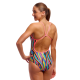 Жіночий купальник Funkita Ladies Single Strap One Piece Curl Curl (FKS030L72182) розмір 12 рожевий